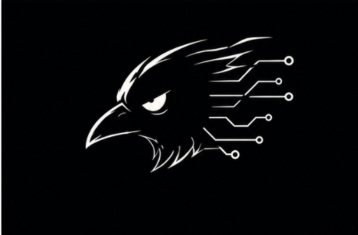 Circuit raven mark used as a placeholder visual system